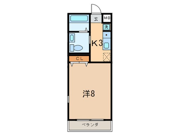 My　place　Daidouの物件間取画像